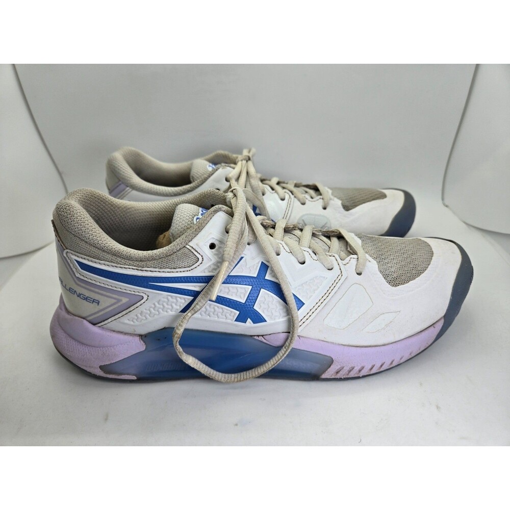 Asics Gel Challenger 13 Tennis Shoes Women's 6 Blue Pickleball Court Sneakers
